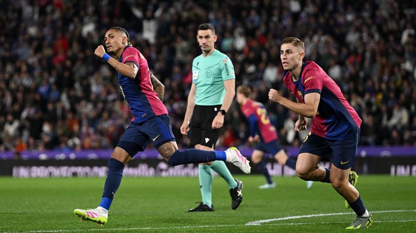 Barcelona vừa hạ Valladolid