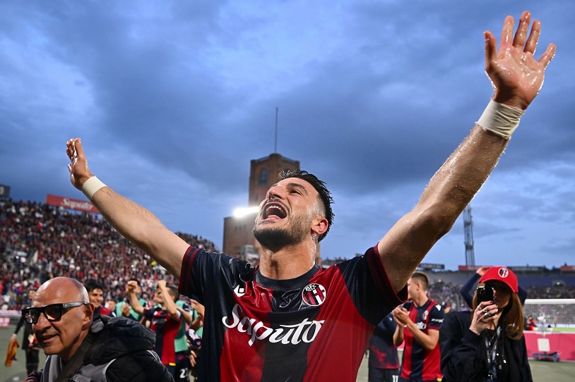 Orsolini góp công vào 19 bàn ở Serie A mùa này