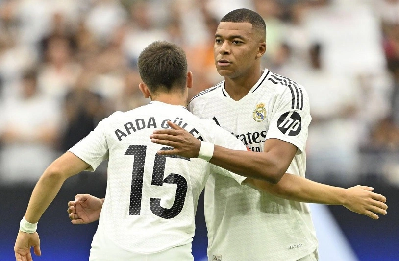 Mbappe và Guler được liên kết với áo số 10 tại Real