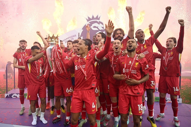 Liverpool đang là ĐKVĐ Premier League