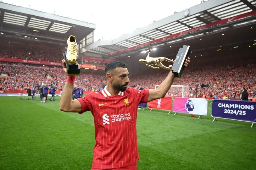 Mohamed Salah có chiến dịch 2024/25 rực rỡ