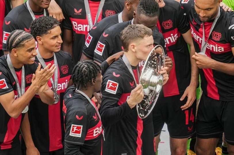 Wirtz có chiến dịch 2023/24 thành công cùng Leverkusen